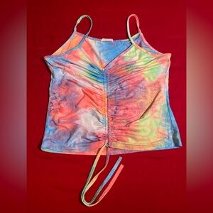 LOVE WINS Tie Dye Tank XL